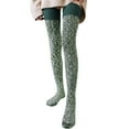 thumbnail image 4 of Womens Thigh High Cotton Knit Winter Boot Sock Vintage Extra Long Leg Warmer, 4 of 9