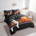 thumbnail image 3 of Feelyou 3D Basketball Print Twin Bedding Sets 7-Piece for Teen, Eat Sports Sleep Bedding Comforter Set, Cartoon Ball Gaming Reversible Sheet Sets, Microfiber Bedroom Decor, 3 of 8