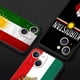 thumbnail image 4 of Funda de teléfono de lujo con bandera de Kurdistán, cubierta protectora de silicona negra para iPhone 13, 15, 14, 12 Mini, 11 Pro MAX, XR, X, SE, XS, 7, 8 Plus, 4 of 5
