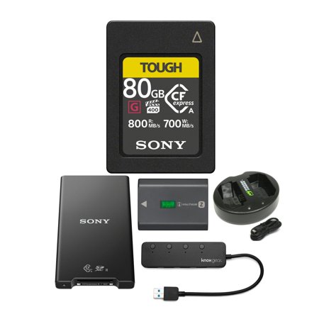 Sony CFexpress Type A 80GB Memory Card bundle