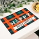 thumbnail image 3 of Kearding Manteles individuales de Navidad para el hogar, posavasos de comedor exquisitos, patrón impreso, cubierta de escritorio, adorno, restaurante, Kits de decoración para fiestas Letras Kearding HA068892-02, 3 of 6