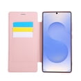 thumbnail image 3 of For Samsung Galaxy S26 Ultra 5G Wallet Cell Cover, RFID Blocking, PU Leather,Compatible With MagSafe , With Flip Card Holder, Ultra Thin Electroplated Rotating Bracket Magneti Protective Cover,Pink, 3 of 9