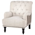 thumbnail image 2 of Signature Design by Ashley English Tartonelle Tufted Accent Arm Chair, Taupe, 2 of 4