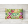 thumbnail image 2 of Carolines Treasures BB7572PW1216 Watercolor Vegetables Farm to Table Canvas Fabric Decorative Pillow  12H x16W, 2 of 3