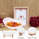 thumbnail image 4 of 1 Set Beautiful Oval Plastic Fruit Plate Dessert Plate Snack Plate Candy Storage, 4 of 4