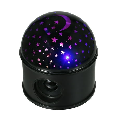 

LEDs Ball Light Projector Light BT Music Speaker Player 360° Rotation Projector for Bedroom DJ Party Lamp USB Powered Projector Night Light