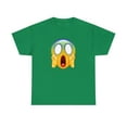 thumbnail image 2 of Scream emoji graphic t shirt smiley face t shirt Unisex Heavy Cotton Tee, 2 of 8