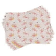 thumbnail image 1 of Ambesonne Pink Place Mats Set of 4, Flying Fairies Swan Moon, Standard Size, Rose Earth Yellow Pink, 1 of 6