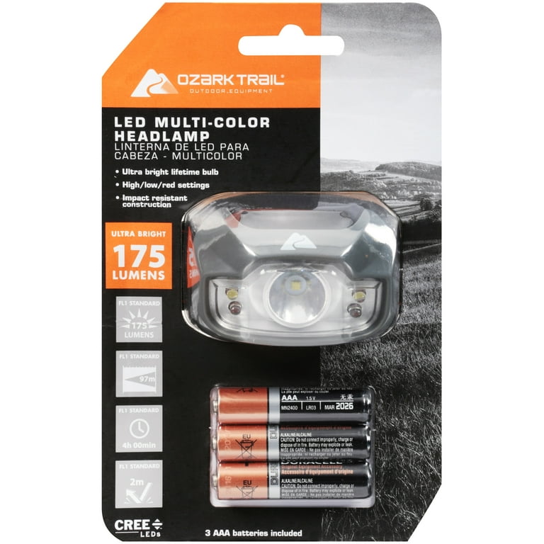 Product Review: The Walmart Ozark Trail 20 – LED Rechargeable