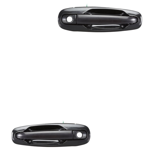 Manijas de Puertas Exteriores HUSHAN 2006 A 2010 Chevrolet Del Negro 2 Piezas