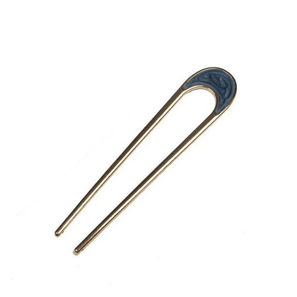 Horquillas francesas nuevas en forma de U para moños franceses, horquillas para moños gruesos, moños, pinzas doradas, accesorios para peinar el cabello, horquillas para el cabello