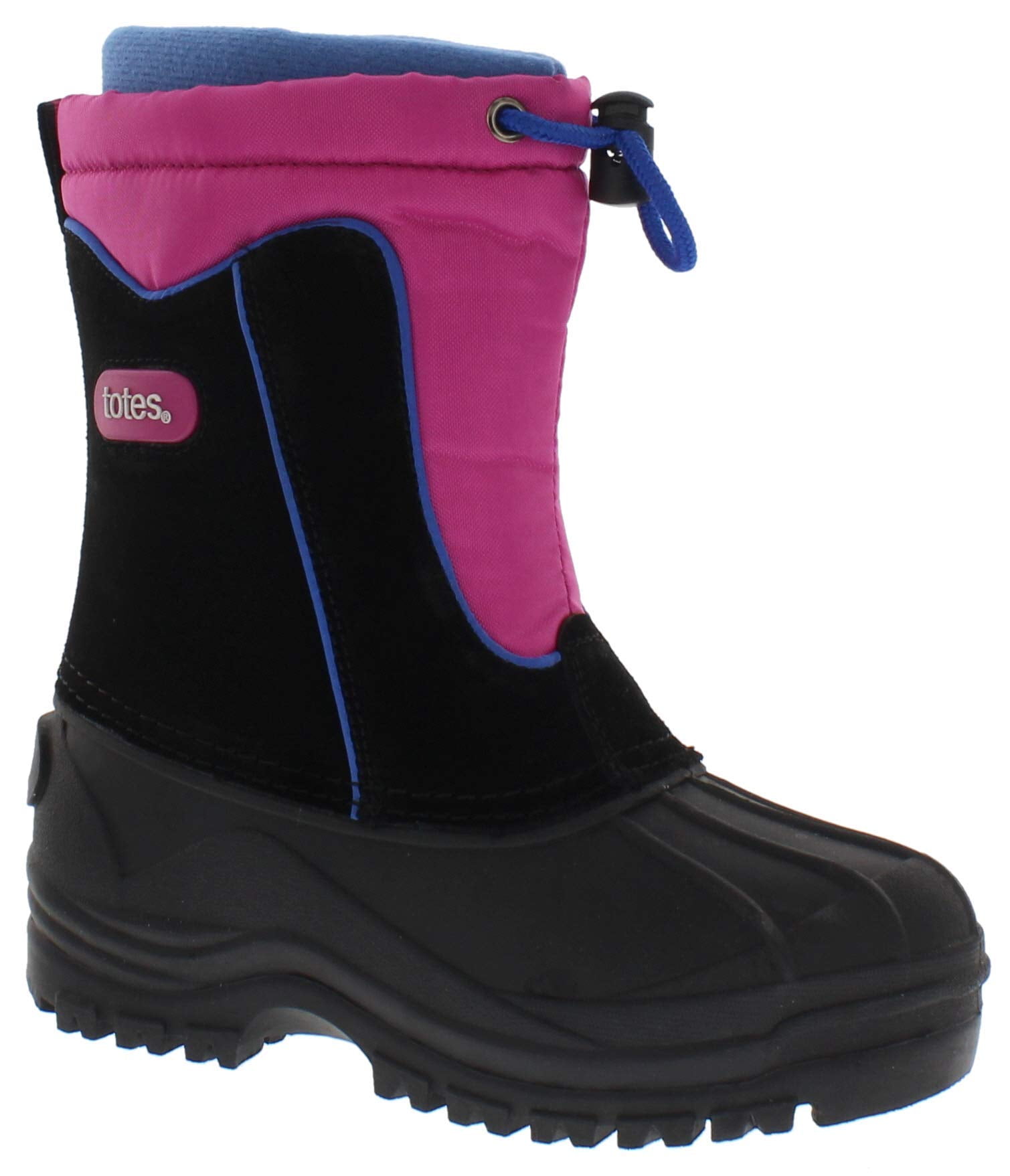 Totes Kids Snow Boots with Toggle Bungee Closure - Walmart.com