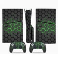 thumbnail image 3 of Skin Sticker for ps5 Slim Console Disc Edition, Console Controllers Full Body Vinyl Skin Decal Cover Stickers Protective Wrap Cover, 3 of 9