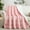 Pink, variant on Teler Weighted Blanket for Adult, Fluffy Thick Warm Sherpa & Cozy Flannel Snuggle Heavy Blanket for Sofa Bed Calming, Queen Size (60"x80",20lbs)