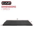 thumbnail image 5 of CAP Barbell All Purpose Folding Exercise Training & Gymnastics Balance Mat 10' x 4' x 3" Thick, Black, 5 of 8