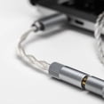 thumbnail image 4 of Moondrop Echo-A portátil USB tipo C a auriculares DAC/AMP de 32 bits/384 kHz con adaptador de conector de audio de 3,5 mm, 4 of 9