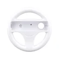 thumbnail image 3 of Retrofam 2 Pack Mario Kart Steering Wheel and Remote for Wii Game Console, White, 3 of 5