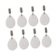 thumbnail image 3 of 8x Pesas para Manteles, Cortinas, Banderas de Jardín, Camping, con Clips de Acero Inoxidable Blanco 6 cm, 3 of 9