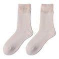 thumbnail image 5 of WTXUE Warm Socks, Thermal Socks for Men and Women Heated Winter Boot Socks Insulated for Cold Weather Warm Fuzzy Socks Gifts for Women, Yellow, 5 of 7