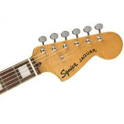 Squier Classic Vibe 70s Jaguar Electric Guitar, Indian Laurel Fingerboard, Surf Green