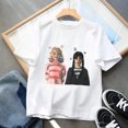 thumbnail image 1 of Camiseta con estampado de dibujos animados para mujer, ropa de moda Gótica para niñas y niños, Tops informales divertidos, regalo de cumpleaños para niños, 1 of 4