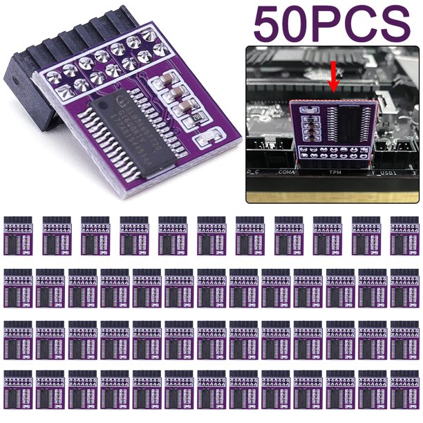 Tarjeta remota cifrado 14 pines interfaz LPC GC-TPM2.0 Mini para prueba actualización WIN11