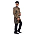 thumbnail image 2 of Mariage Indien de Charme Multicolore Sherwani Indo-Occidental pour les Hommes. Ce Produit Est Fait sur Commande., 2 of 6