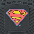thumbnail image 4 of BDK Superman Superhero Car Floor Mats, Officailly Licensed Warner Bros DC Comics, All Weather Interior Auto Protection, Heavy Duty Rubber Liners for Car Truck Van SUV, 4 of 10