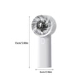 thumbnail image 4 of tredstone Powerful Brushless Motor Handheld Fan USB Rechargeable Small Size Hair Blowing So Easy ABS dark blue 130, 4 of 6