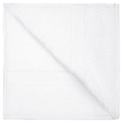 White Classic Luxury 100% Cotton Bath Towels, White, 30 x 56, 2 Pack