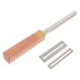 thumbnail image 4 of 1 Ensemble Outil de Réparation de Guitare, Lime à Frites de Guitare Durable en Acier (Couleur Bois), 4 of 9
