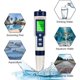thumbnail image 3 of 5-in-1 Electronic PH Meter Tester, PH Meter with Backlit LCD Display, Water Quality Tester for Testing pH/TDS/EC/Temperature/Salinity, for Drinking W, 3 of 5