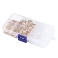 thumbnail image 6 of Ymiko 210Pcs 2.8/4.8/6.3MM Gold Insulated Male Female Electrical Wire Terminals Connectors,Electrical Wire Connectors,Insulated Wire Connectors, 6 of 8