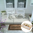 thumbnail image 4 of Polyester Door Mat Portable Rectangular Adorable Cartoon Knitted Washable Lightweight Durable Halloween Thanksgiving Replacement Home Office Bedroom Doormat, 4 of 9