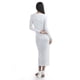 thumbnail image 3 of Vestido elegante Roman Fashion Juvenil 8858 Blanco, 3 of 5