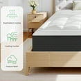 thumbnail image 2 of Twin Mattress,10" Gel Memory Foam Mattress Twin Mattress in a Box Medium Firm Mattress, 2 of 7