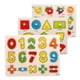thumbnail image 4 of Rompecabezas de madera con letras de Luckky, tablero de rompecabezas de letras, rompecabezas del alfabeto Montessori, juguetes educativos de aprendizaje preescolar para edades de 1, 2 y 3 años en, 4 of 7