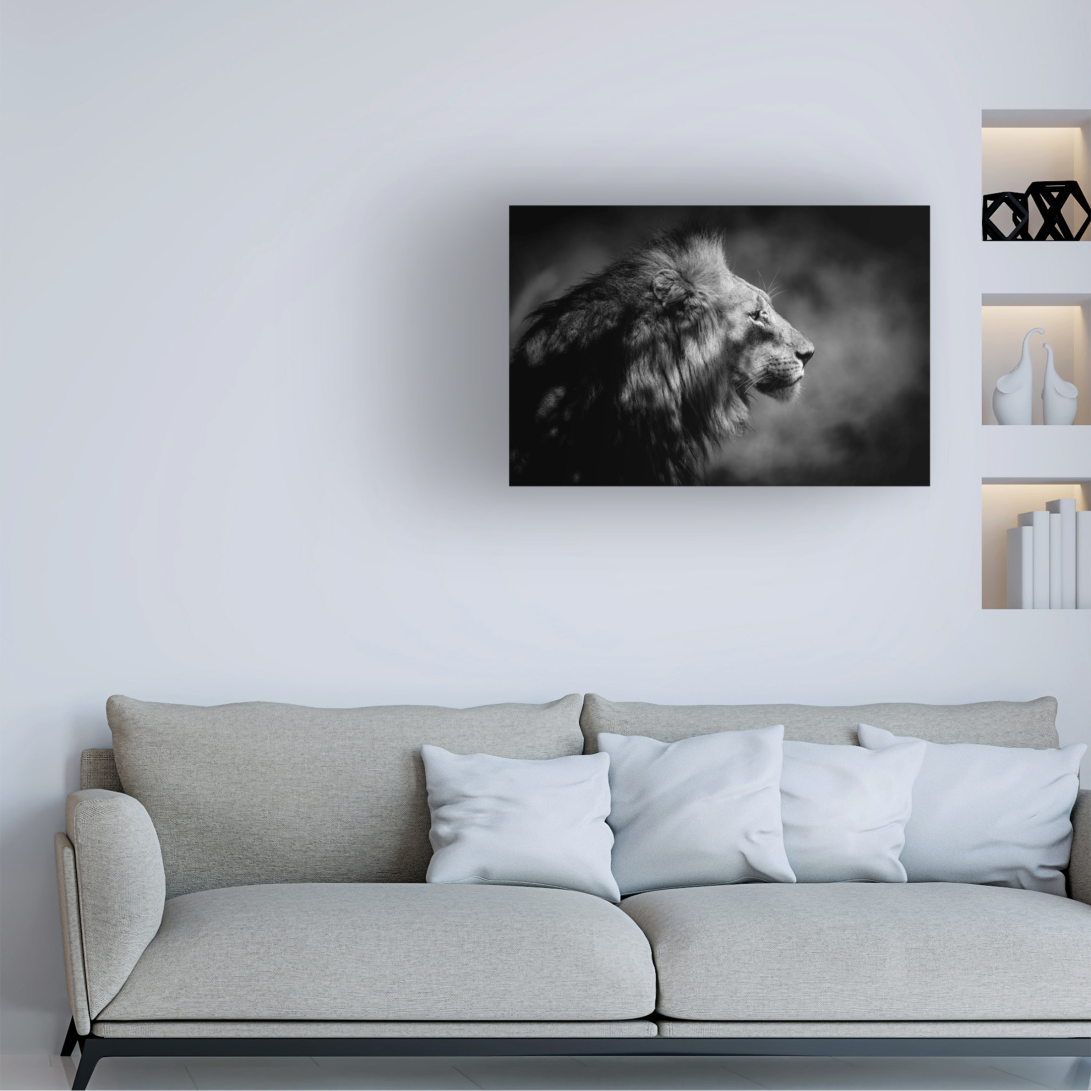 Trademark Fine Art Xavier A The Male Canvas Wall Art