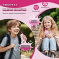 thumbnail image 3 of Walkie Talkies Ptnerbeh Kids, 22 canales, 4,8 km, color rosa, 3 of 7