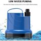 thumbnail image 4 of Mini vattenpump dränkbar pump 1500l/h 20w 230v källarvakuumpump 1,6m Leveranshöjd 1,8m Kabel för trädgård, akvarium, damm, fontän, 4 of 5