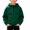 Green, variant on ITSAME Boys Half Zip Fleece Hoodie Pullover Long Sleeve Loose Fit Casual Fashion Sweatshirt with Chest Pockets Size 6