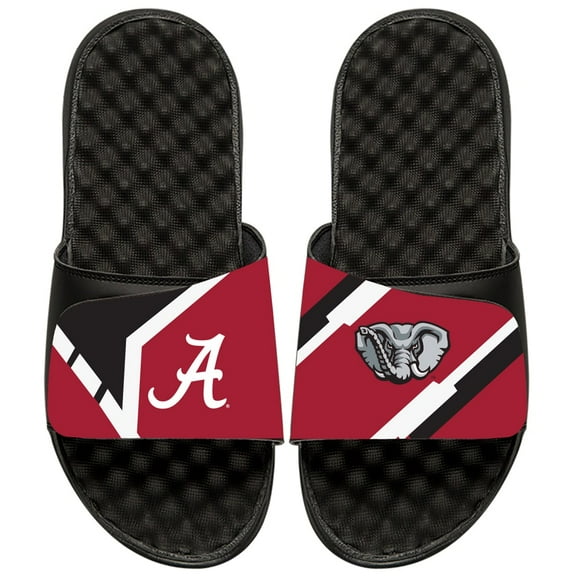 Youth ISlide Black Alabama Crimson Tide Starter Jacket Slide Sandals