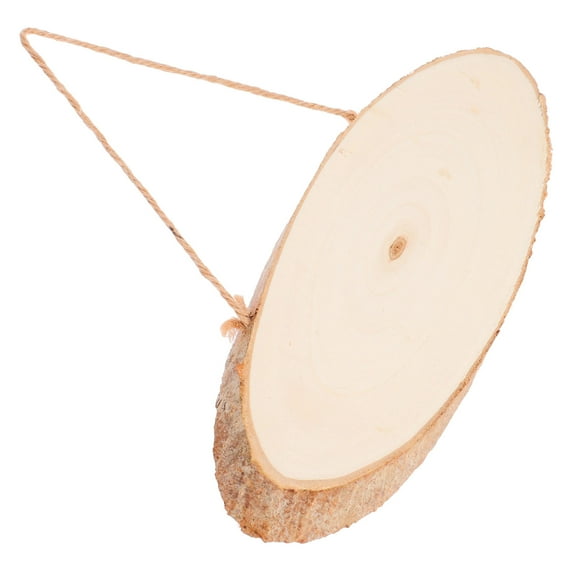 GAXIRE Unfinished Wood Plaque Diy Wood Sign Decor Oval Shape Blank Board For Business Craft For And Personalization