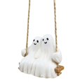 thumbnail image 1 of Halloween Ghost on A Tree Swing Venue Layout Props Ghost Pendant, 1 of 5