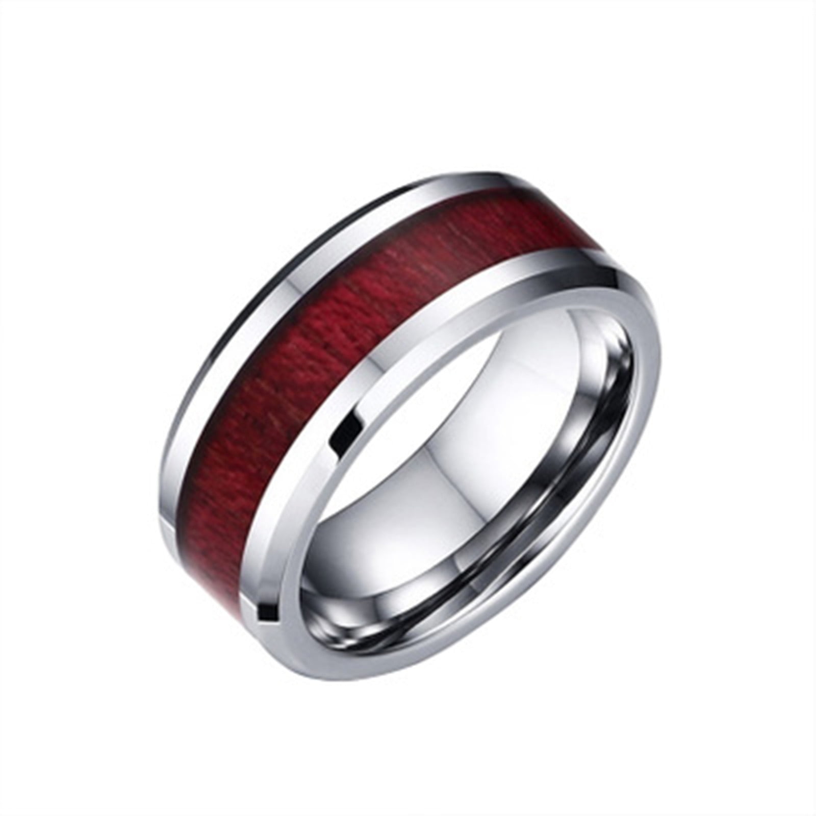 Personalized Photo Ring Titanium Steel Custom Ring Christmas Valentine'S Day Anniversary Present
