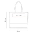thumbnail image 3 of Paquete 20 piezas Bolsa con fuelle y asas redondeadas, 3 of 3
