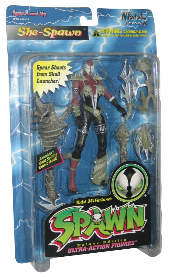 McFarlane Toys Spawn Ultra Action Figure SHE-SPAWN Deluxe Edition 