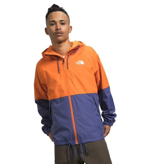THE NORTH FACE Mens Antora Rain Hoodie Mandarin Blue XXL New