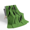 thumbnail image 6 of Effete Feline Claw Marks Scratch Fleece Sherpa Blanket, 6 of 6