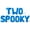 Blue, variant on Letter Balloons - TWO SPOOKY 16" Inch Alphabet Letters Foil Mylar Balloon 2nd Birthday Party Banner (Black)